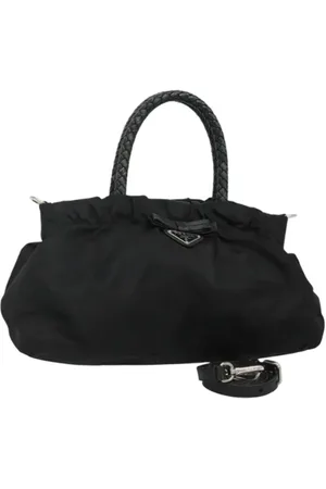 Prada Pre-owned, Dame, Sort, ONE SIZE, Nylon, Pre-owned nylon hndtasker
