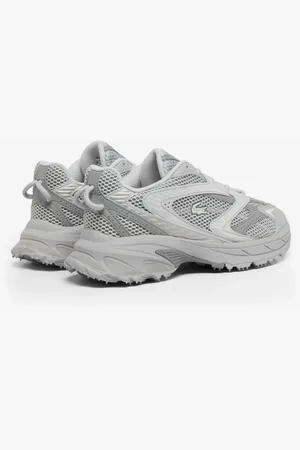 Lacoste Sko, Herre, Grå, 41 EU, Læder, Sporty Grå Sneakers til Mænd