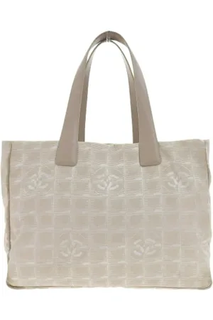 CHANEL Pre-owned, Dame, , ONE SIZE, Nylon, Pre-owned Canvas totes