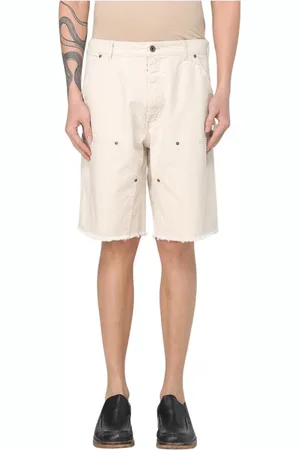 Maison Margiela Shorts, Herre, , W32, Bomuld, Afslappede Shorts med Rå Kant