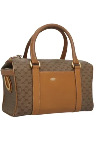 Gucci Pre-owned, Dame, Brun, ONE SIZE, Uld, Pre-owned Laeder hndtasker