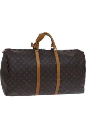 LOUIS VUITTON Pre-owned, Dame, Brun, ONE SIZE, Tyl, Pre-owned canvas tasker