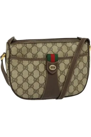 Gucci Pre-owned, Dame, , ONE SIZE, Uld, Pre-owned Canvas gucci-tasker
