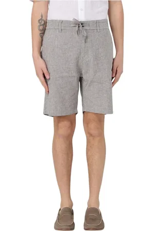 HUGO BOSS Shorts, Herre, Brun, W33, Uld, Klassiske Beige Skræddersyede Shorts