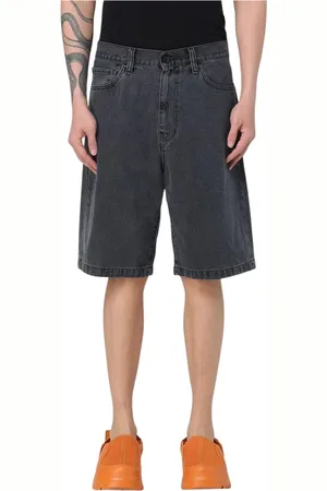 Carhartt Shorts, Herre, Sort, W31, Bomuld, Sorte afslappede shorts