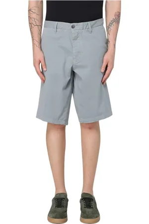 Blauer Shorts, Herre, Grå, W36, Bomuld, Blå Afslappede Shorts