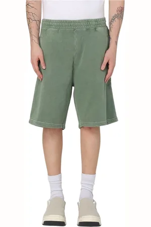 Carhartt Shorts, Herre, Grøn, M, Bomuld, Grå Sweatshirt Afslappet Pasform