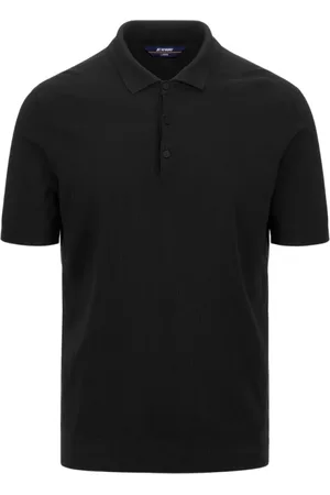 K-Way Top, Herre, Sort, M, Bomuld, Klassisk Bomuldspolo Sort