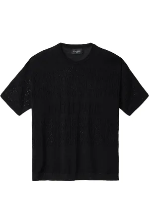GAËLLE Top, Herre, Sort, S, Bomuld, Sort T-shirt til mænd