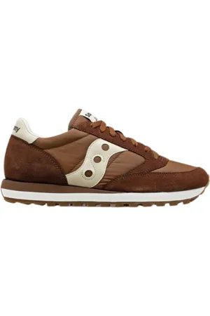 Saucony Sko, Herre, Brun, 46 1/2 EU, Uld, Originale Jazz Sneakers