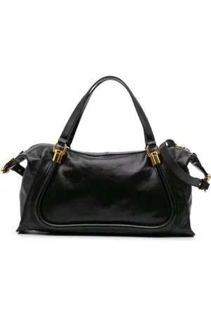 Chloé Pre-owned, Dame, Sort, ONE SIZE, Uld, Pre-owned Laeder hndtasker