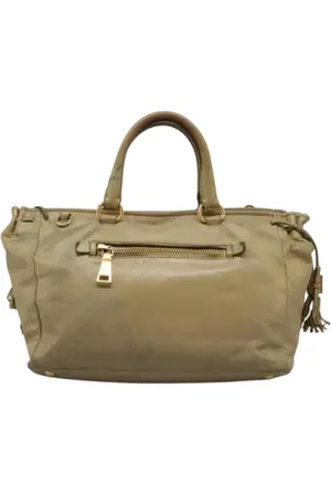 Prada Pre-owned, Dame, , ONE SIZE, Uld, Pre-owned Laeder hndtasker