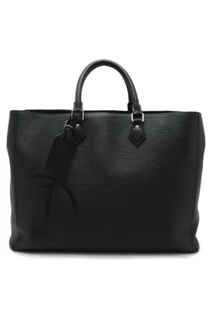 LOUIS VUITTON Pre-owned, Herre, Sort, ONE SIZE, Læder, Pre-owned Laeder totes