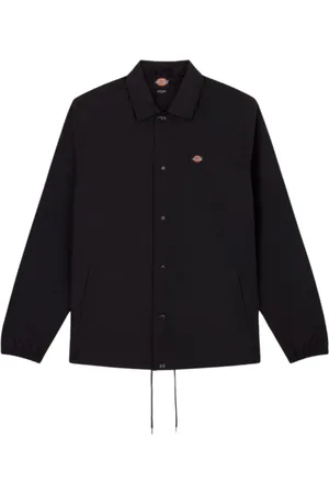 Dickies Jakke, Herre, Sort, M, Uld, Trænerjakke Oakport Stil