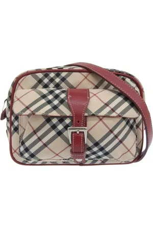 Burberry Pre-owned, Dame, , ONE SIZE, Uld, Pre-owned nylon skuldertasker