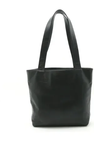CHANEL Pre-owned, Dame, Sort, ONE SIZE, Uld, Pre-owned Laeder totes
