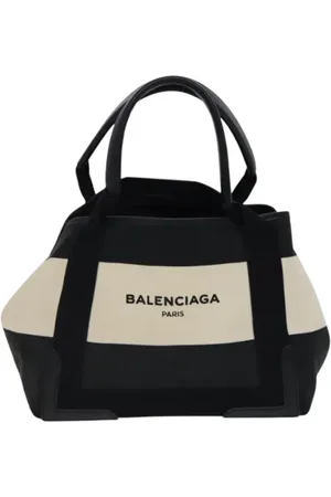 Balenciaga Pre-owned, Dame, Sort, ONE SIZE, Tyl, Pre-owned Canvas balenciaga-tasker