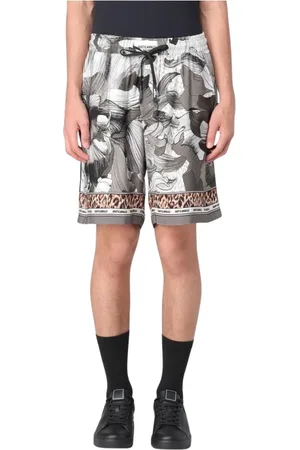 Roberto Cavalli Shorts, Herre, Grå, S, Grå Tailored Casual Shorts