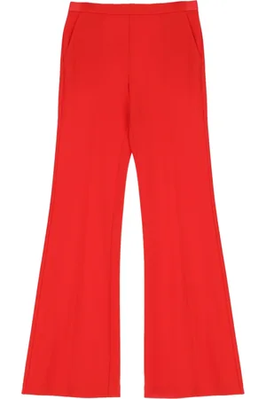 Imperial Bukser, Dame, Rød, XS, Polyester, Flared Pants