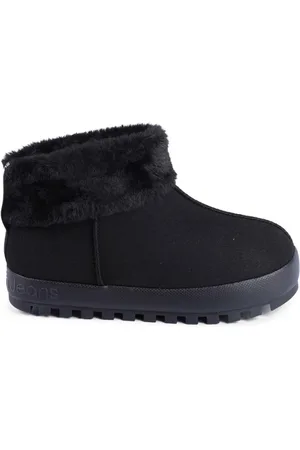 Calvin Klein Sko, Dame, Sort, 40 EU, Faux Fur, Faux Fur Ankelstøvler