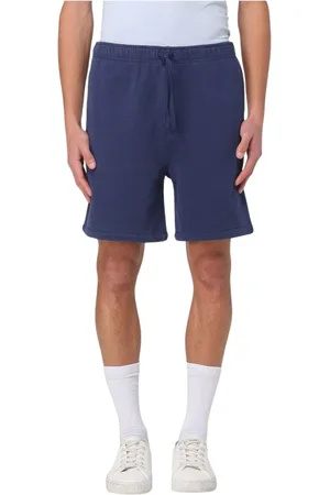 Ralph Lauren Shorts, Herre, Blå, M, Bomuld, Grå Afslappede Sweatshorts