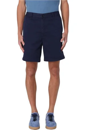 Belstaff Shorts, Herre, Blå, W32, Uld, Stilfuld Sort Herrejakke