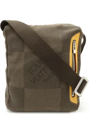 LOUIS VUITTON Pre-owned, Herre, Brun, ONE SIZE, Uld, Pre-owned Canvas skuldertasker