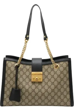Gucci Pre-owned, Dame, , ONE SIZE, Uld, Pre-owned Plast gucci-tasker