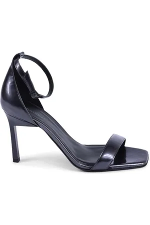 Calvin Klein Sko, Dame, Sort, 36 EU, Læder, Italiensk Lædersandal