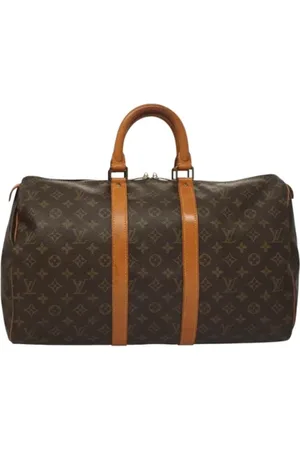 LOUIS VUITTON Pre-owned, unisex, Brun, ONE SIZE, Tyl, Pre-owned canvas tasker