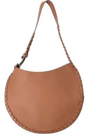Chloé Pre-owned, Dame, Brun, ONE SIZE, Uld, Pre-owned Stof hndtasker
