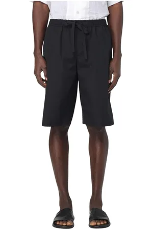 Dolce & Gabbana Shorts, Herre, Sort, L, Bomuld, Luksus Bomuldsshorts