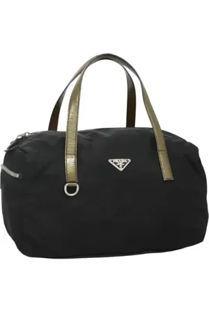 Prada Pre-owned, Dame, Sort, ONE SIZE, Nylon, Pre-owned nylon hndtasker