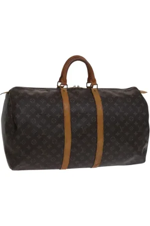 LOUIS VUITTON Pre-owned, Dame, Brun, ONE SIZE, Tyl, Pre-owned canvas tasker