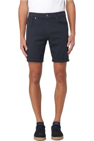 Dondup Shorts, Herre, Blå, W36, Uld, Stilfulde Pink Denim Shorts