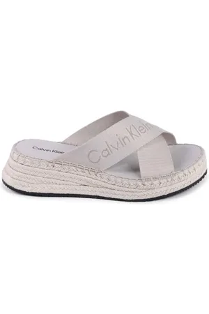 Calvin Klein Sko, Dame, , 40 EU, Polyester, Polyester Kilehæle Sko