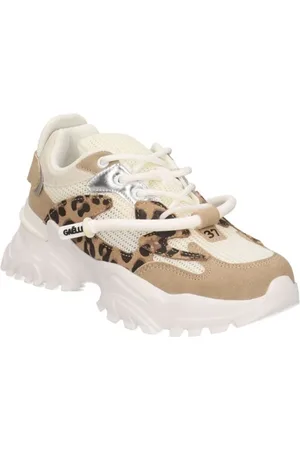 GAËLLE Sko, Dame, Brun, 39 EU, Uld, Brun Sneakers Stilfuld Behagelig Chic Look