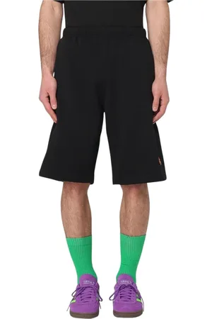 Kenzo Shorts, Herre, Sort, S, Uld, Sorte Sweatshorts Stilfulde og alsidige