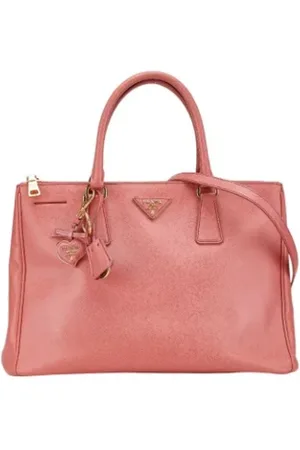Prada Pre-owned, Dame, Lyserød, ONE SIZE, Uld, Pre-owned Laeder prada-tasker