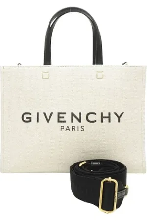 Givenchy Pre-owned, Dame, , ONE SIZE, Bomuld, Pre-owned canvas håndtasker