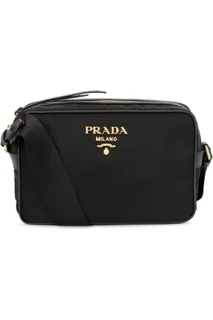 Prada Taske, Dame, Sort, ONE SIZE, Nylon, Nylon Logo Kamerataske