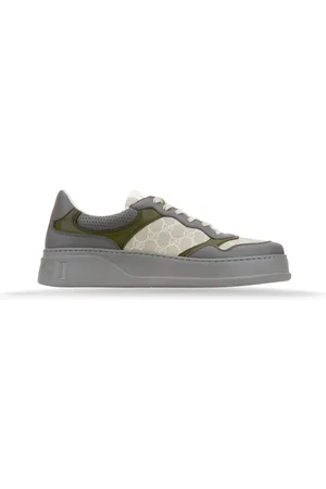 Gucci Sko, Herre, Flerfarvet, 47 EU, Læder, Herre Snøresko Sneakers