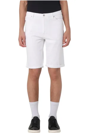 HUGO BOSS Shorts, Herre, Hvid, W33, Denim, Hvid Mænds Denim Shorts