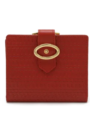 Dior Pre-owned, Dame, Rød, ONE SIZE, Tyl, Pre-owned Laeder punge