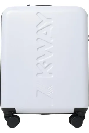 K-Way Kuffert, unisex, Hvid, ONE SIZE, Uld, Stilfuld rejsetaske til mænd