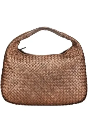 Bottega Veneta Pre-owned, Dame, Brun, ONE SIZE, Uld, Pre-owned Laeder hndtasker