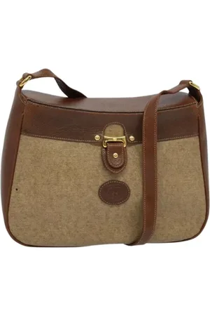 Gucci Pre-owned, Dame, Brun, ONE SIZE, Uld, Pre-owned Laeder gucci-tasker