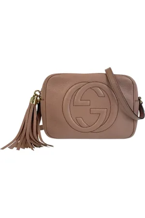 Gucci Pre-owned, Dame, Brun, ONE SIZE, Uld, Pre-owned Laeder crossbody-tasker