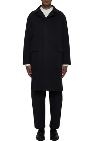 TAGLIATORE Frakke, Herre, Blå, 4XL, Uld, Frakke Klassisk Pasform Lang Uld