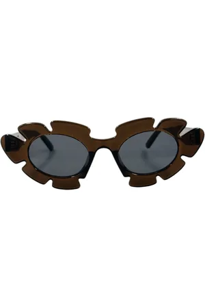 Loewe Tilbehør, Dame, Brun, ONE SIZE, Sommerfuglblomster solbriller